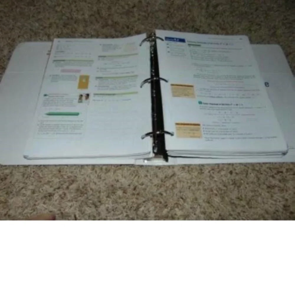 College Algebra 5e Alan S Tussy R. David Gustafson School Book Binder